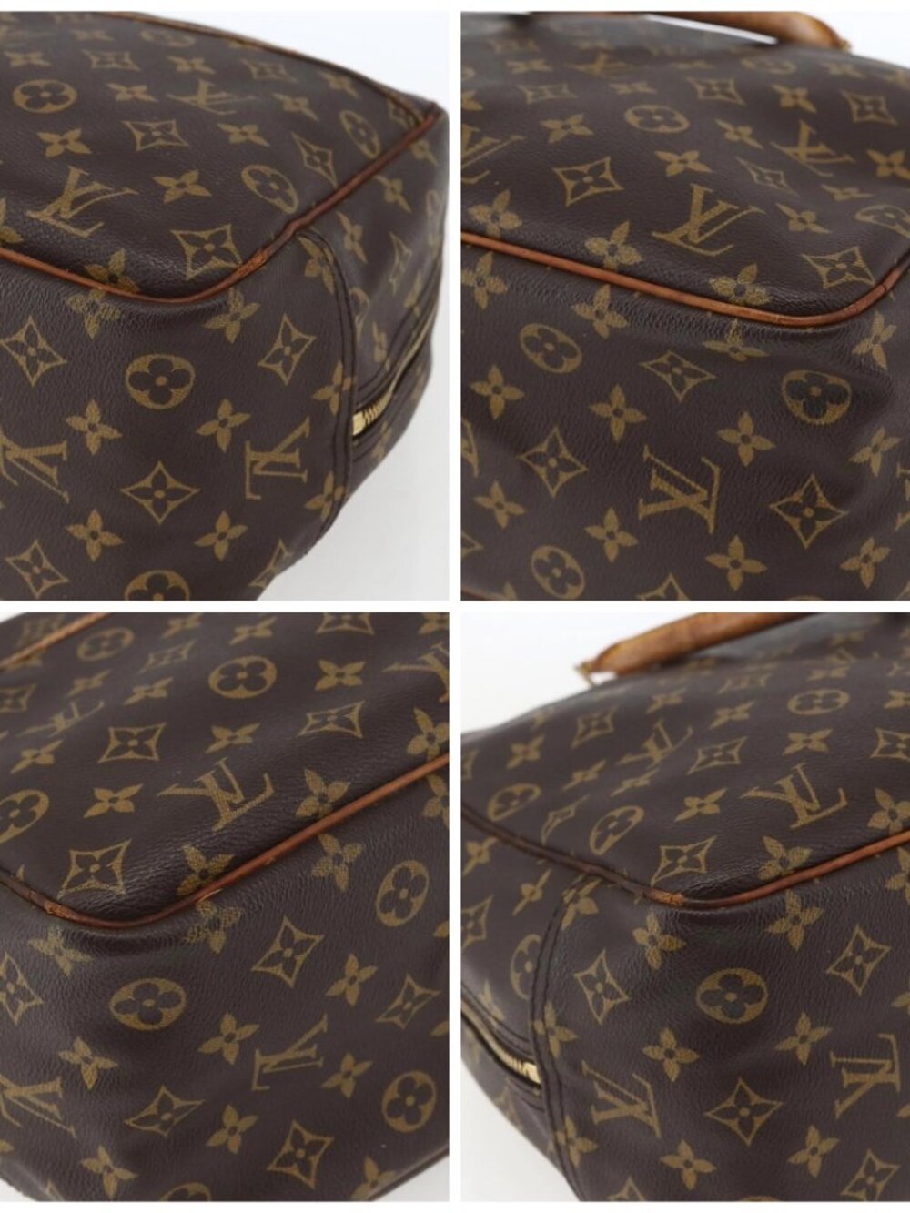 LOUIS VUITTON Monogram Deauville Hand Bag M47270 LV Auth hk3386 - Picture 14 of 16